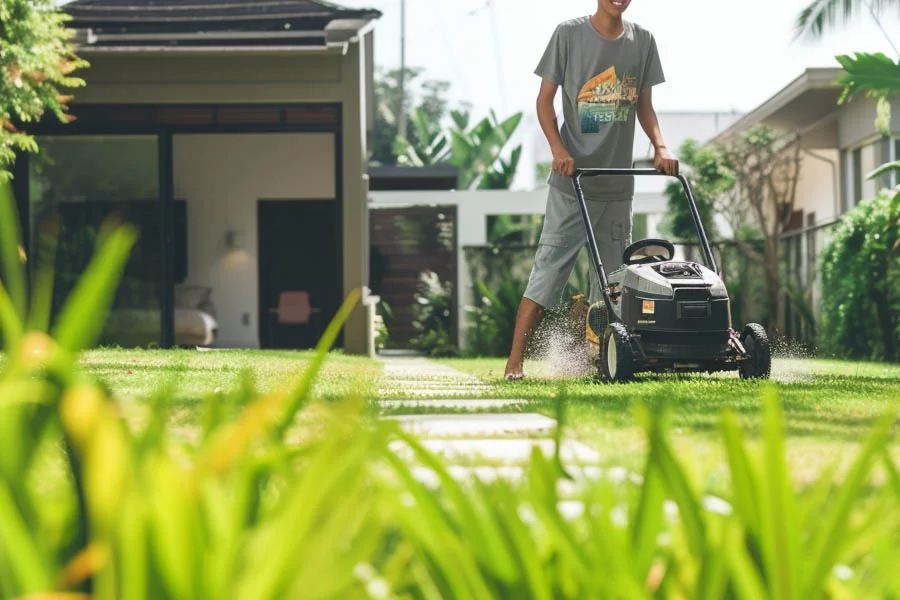 best battery self propelled lawn mower